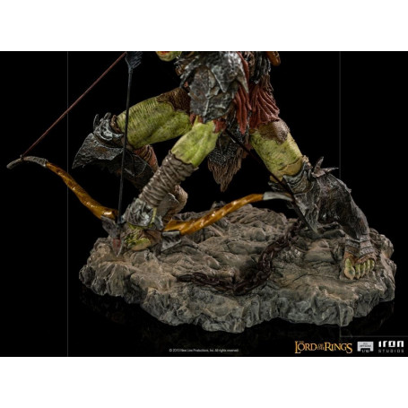 IRON STUDIOS - Bogenschütze Orc BDS Art Scale 1/10 - Herr der Ringe