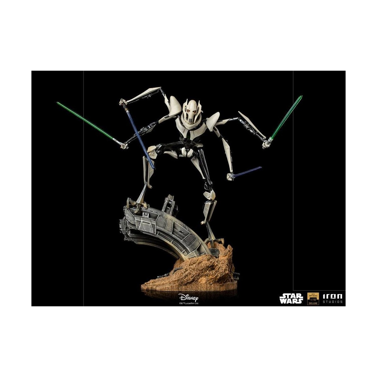 IRON STUDIOS - General Grievous BDS Art Scale 1/10 - Star Wars