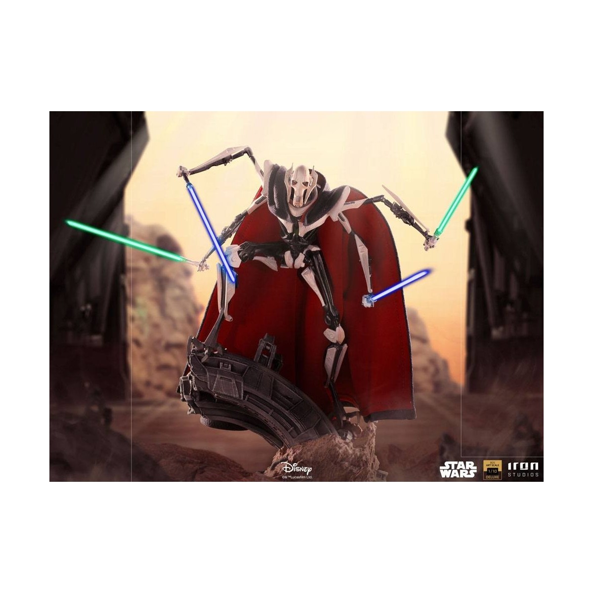 IRON STUDIOS - General Grievous BDS Art Scale 1/10 - Star Wars