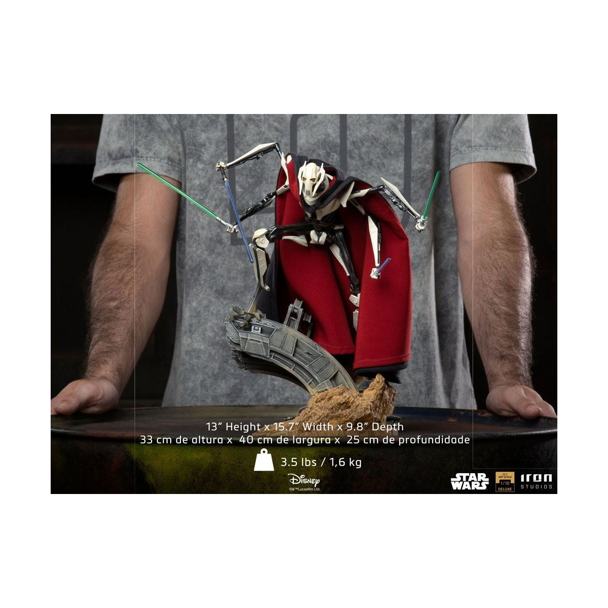 IRON STUDIOS - General Grievous BDS Art Scale 1/10 - Star Wars