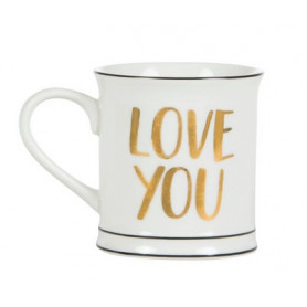 Sass & Belle - Gold Love You Becher