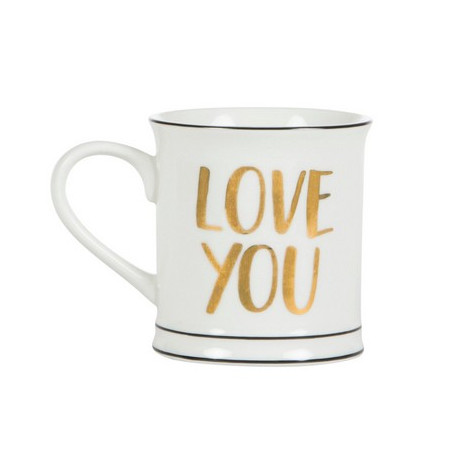 Sass & Belle - Gold Love You Becher