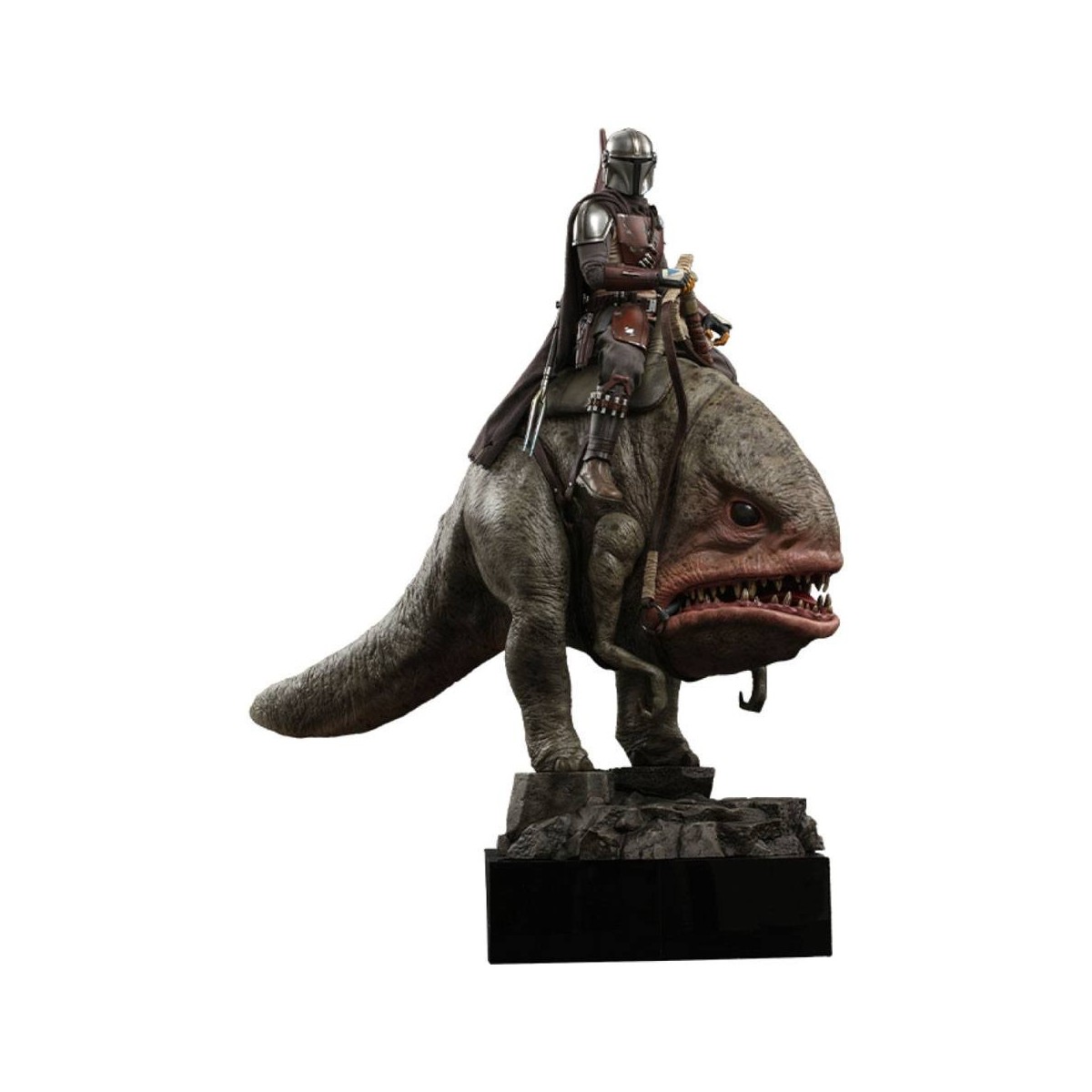 Hot Toys Star Wars - Der Mandalorianer und Blurrg