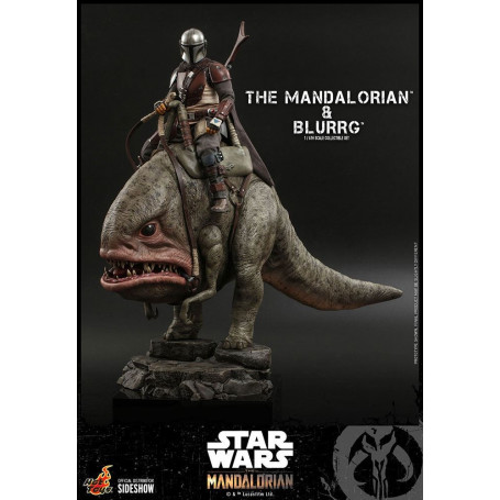 Hot Toys Star Wars - Der Mandalorianer und Blurrg