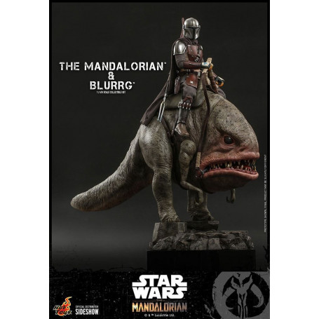 Hot Toys Star Wars - Der Mandalorianer und Blurrg