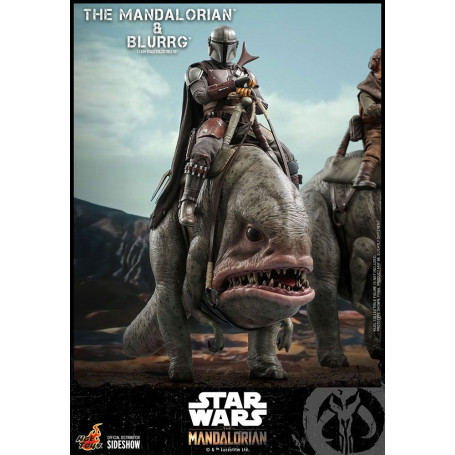 Hot Toys Star Wars - Der Mandalorianer und Blurrg