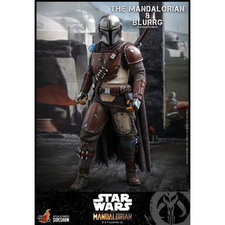 Hot Toys Star Wars - Der Mandalorianer und Blurrg
