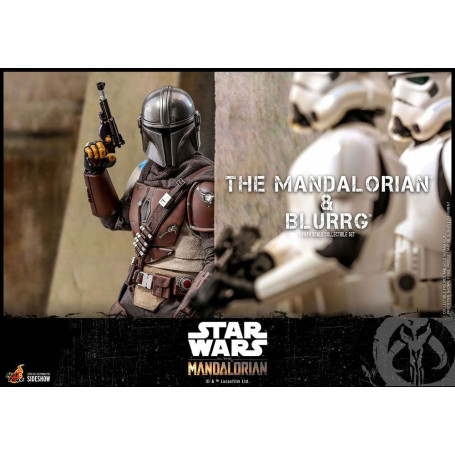 Hot Toys Star Wars - Der Mandalorianer und Blurrg