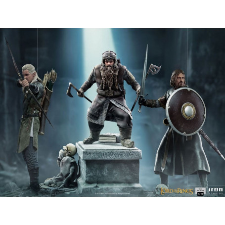 IRON STUDIOS - Bogenschütze Orc BDS Art Scale 1/10 - Herr der Ringe