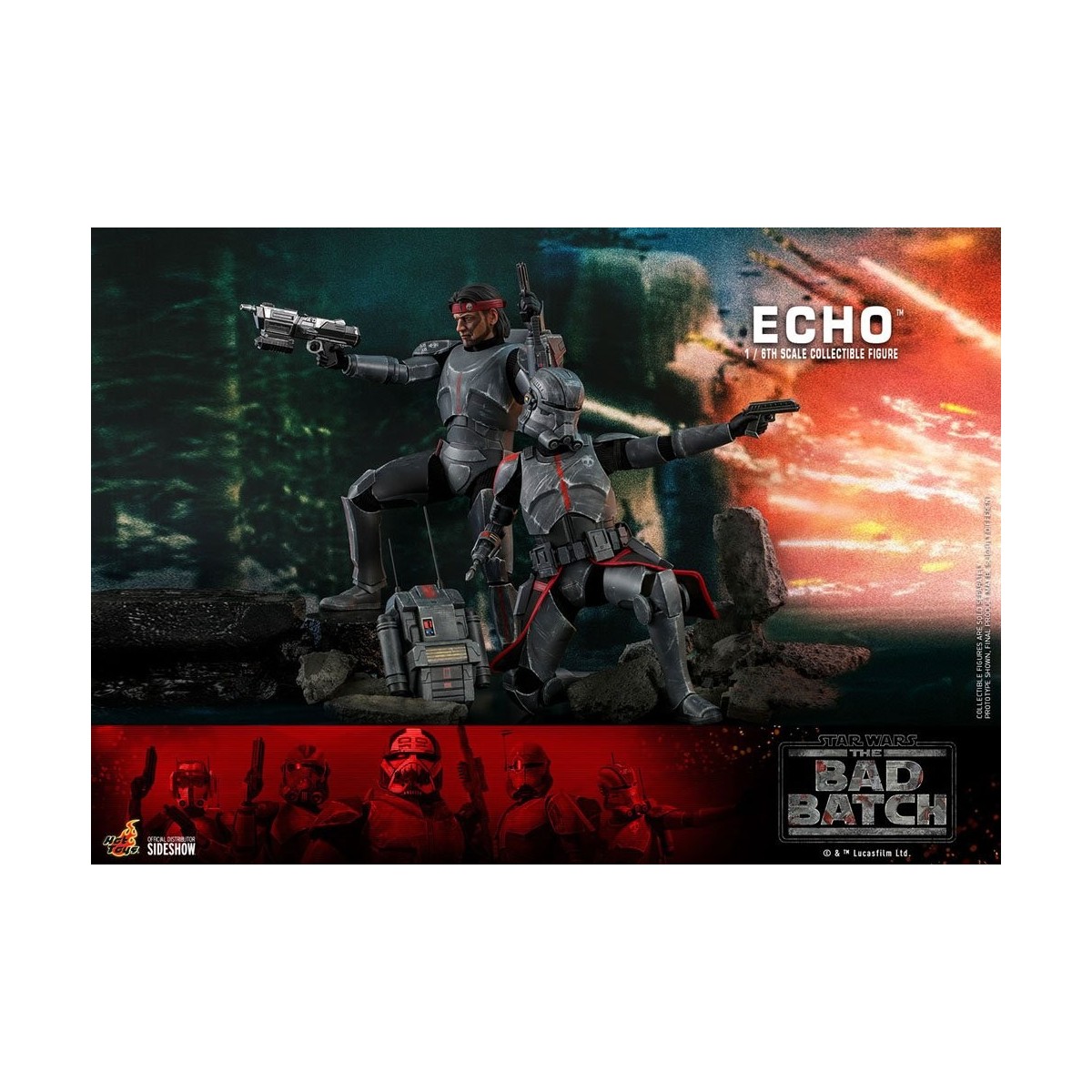 Hot Toys Star Wars - Echo - Die böse Bande