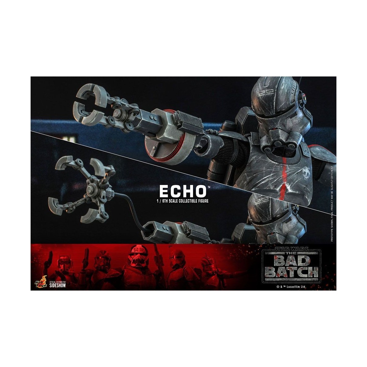 Hot Toys Star Wars - Echo - Die böse Bande