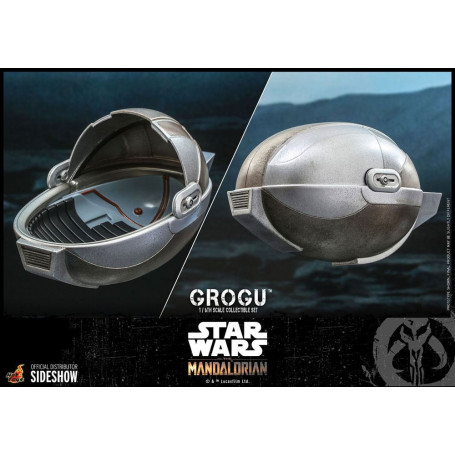 Hot Toys Star Wars - Der Mandalorianer - Grogu 1/6 Packung mit 3 Figuren