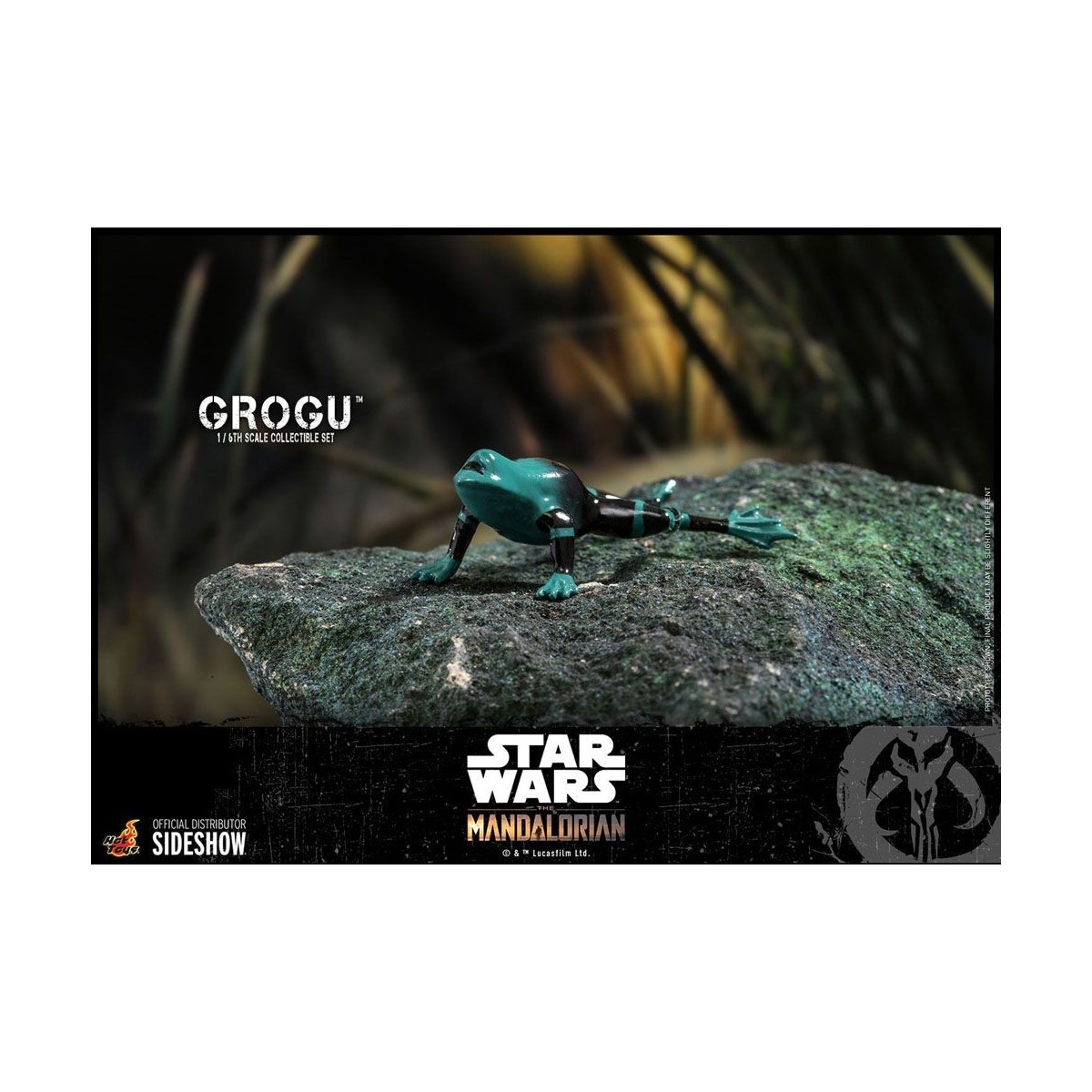 Hot Toys Star Wars - Der Mandalorianer - Grogu 1/6 Packung mit 3 Figuren