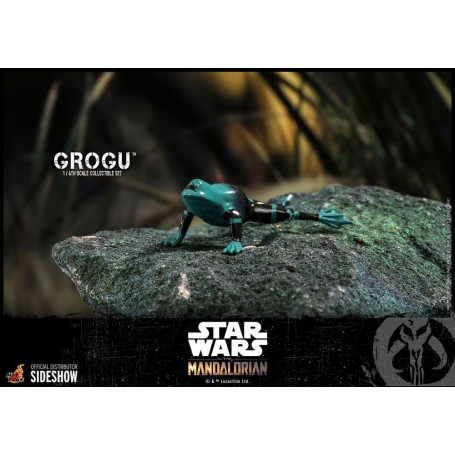 Hot Toys Star Wars - Der Mandalorianer - Grogu 1/6 Packung mit 3 Figuren