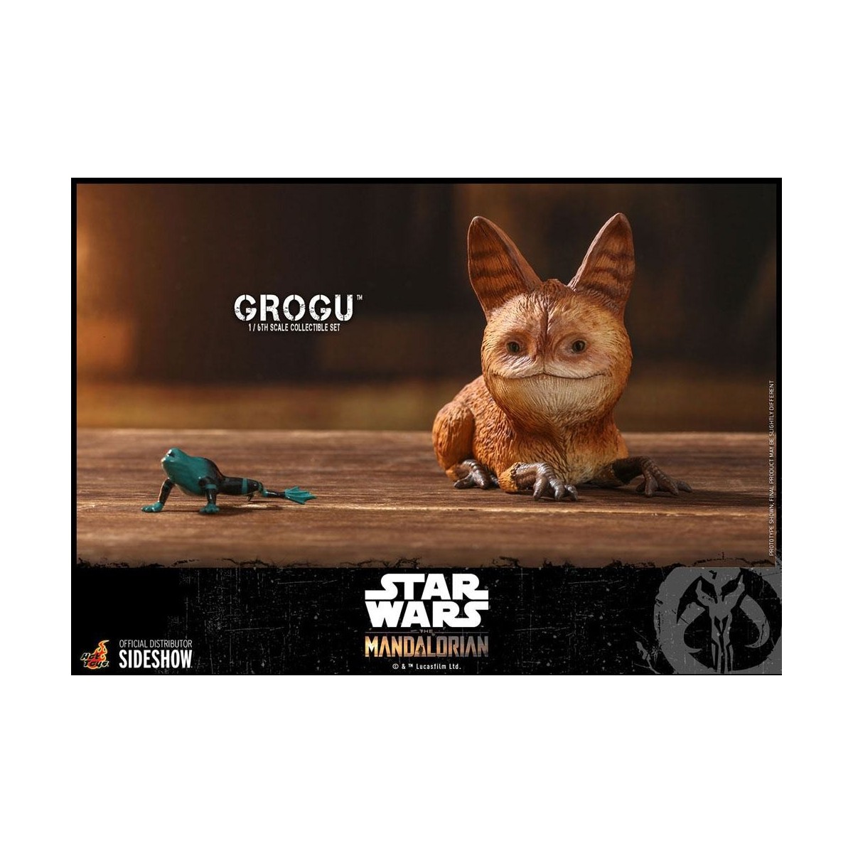 Hot Toys Star Wars - Der Mandalorianer - Grogu 1/6 Packung mit 3 Figuren