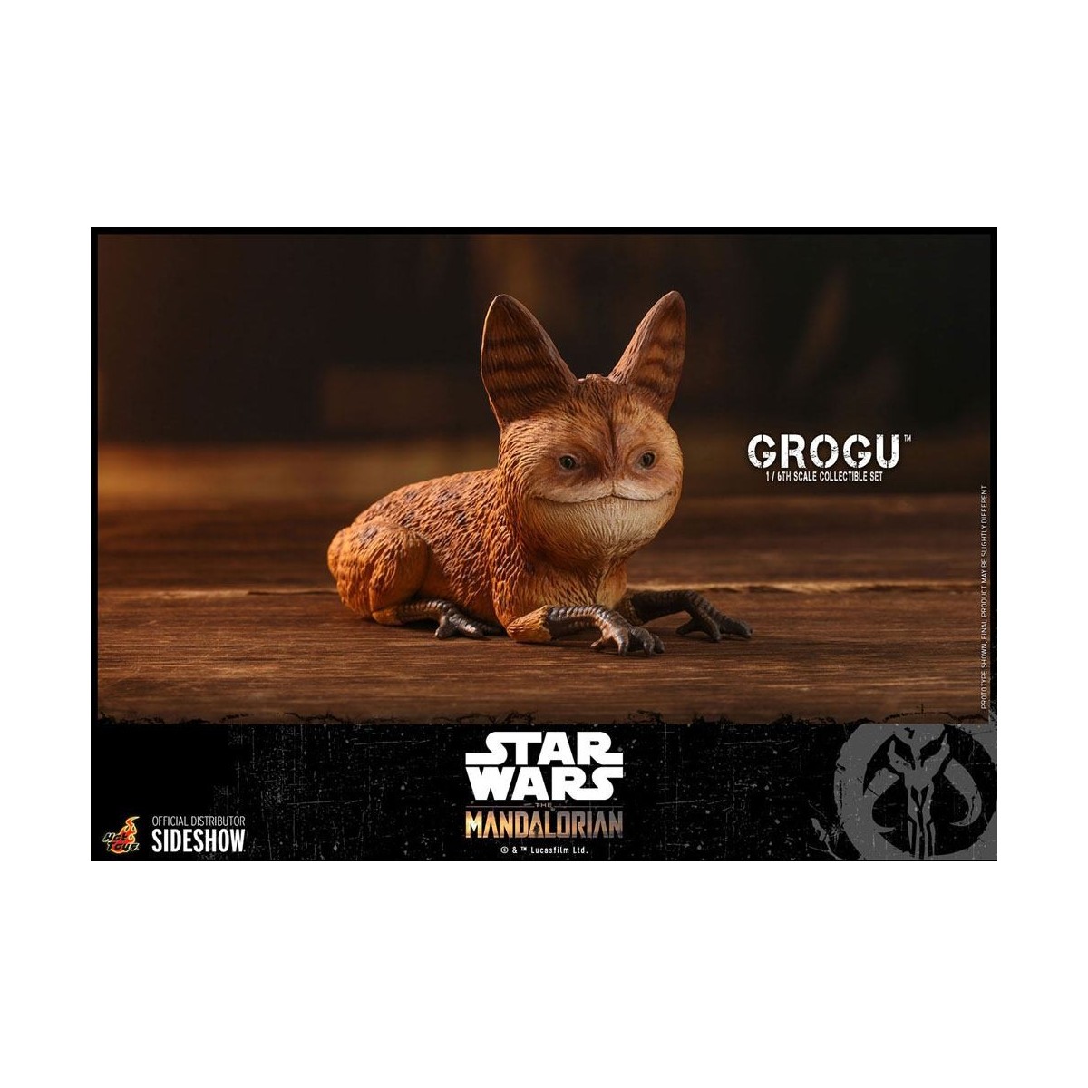 Hot Toys Star Wars - Der Mandalorianer - Grogu 1/6 Packung mit 3 Figuren