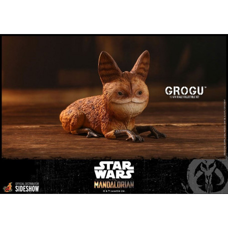 Hot Toys Star Wars - Der Mandalorianer - Grogu 1/6 Packung mit 3 Figuren