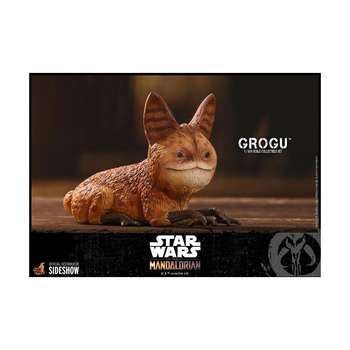 Hot Toys Star Wars - Der Mandalorianer - Grogu 1/6 Packung mit 3 Figuren