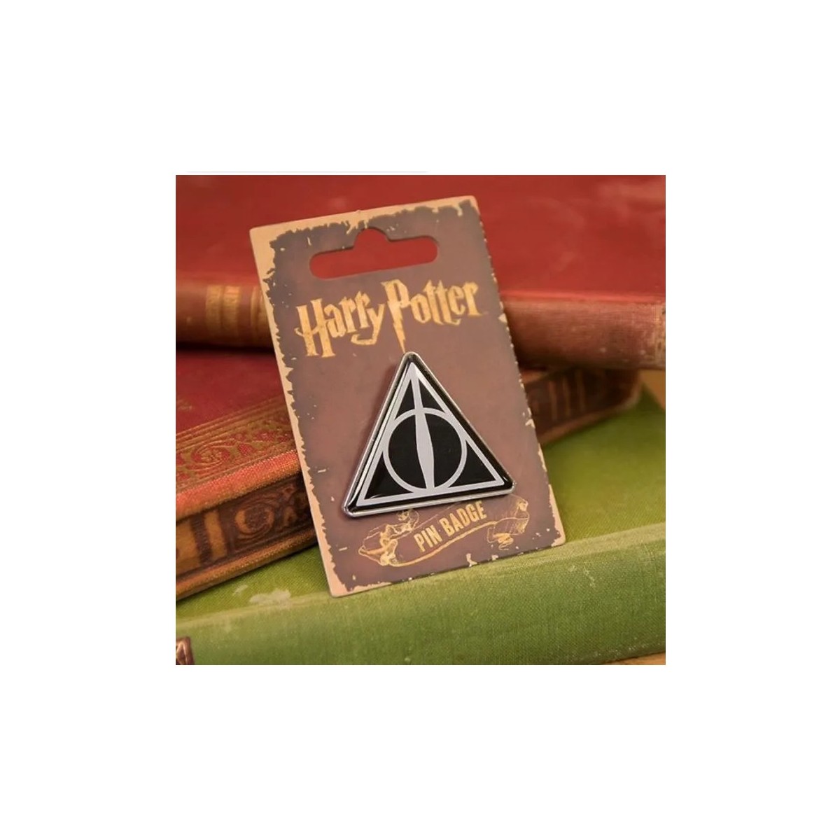 HARRY POTTER - Versilberter Anhänger und Halskette - Heiligtümer des Todes - Heiligtümer des Todes