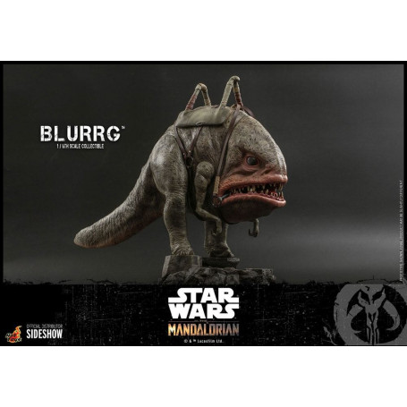 Hot Toys Star Wars - Der Mandalorianer und Blurrg