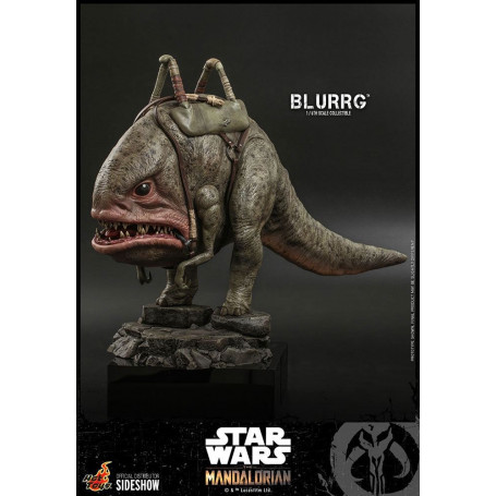 Hot Toys Star Wars - Der Mandalorianer und Blurrg
