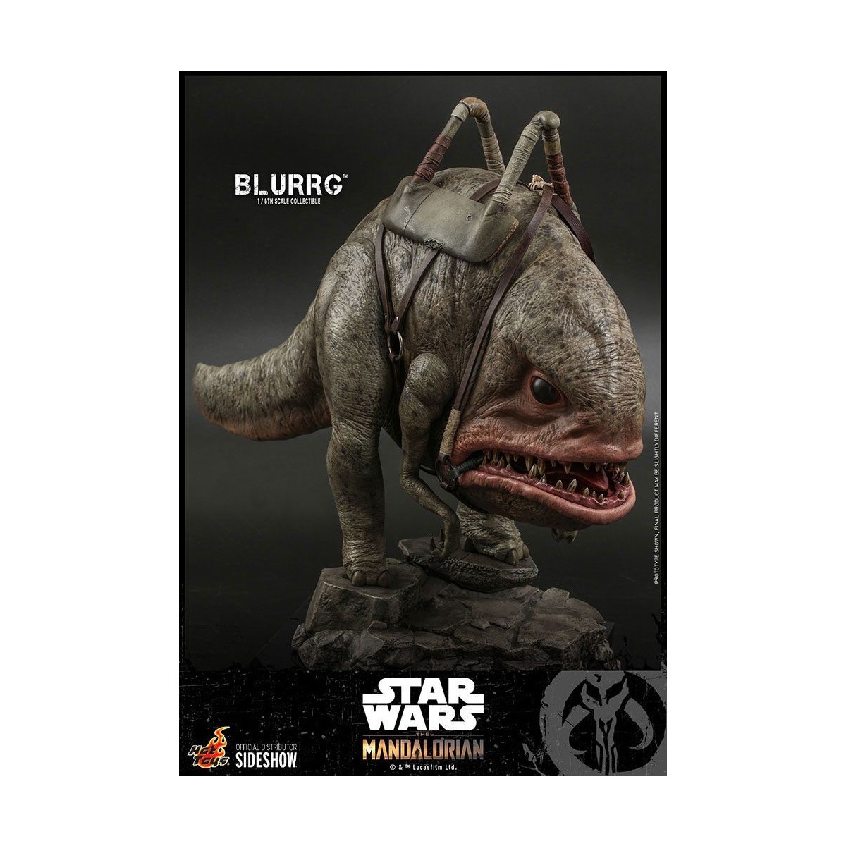 Hot Toys Star Wars - Der Mandalorianer und Blurrg