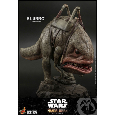 Hot Toys Star Wars - Der Mandalorianer und Blurrg