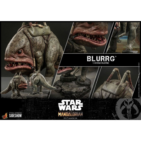 Hot Toys Star Wars - Der Mandalorianer und Blurrg