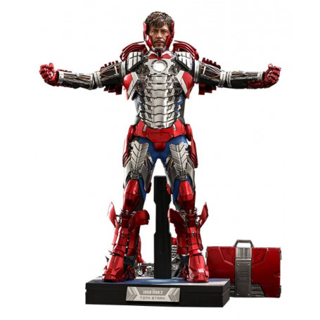 Hot Toys Iron Man 2 - Mark V Anzug Up Deluxe Version 1/6