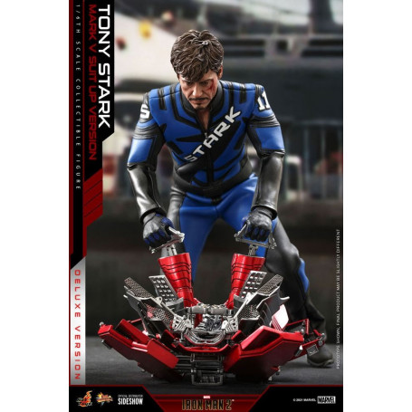 Hot Toys Iron Man 2 - Mark V Anzug Up Deluxe Version 1/6