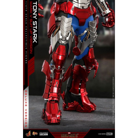 Hot Toys Iron Man 2 - Mark V Anzug Up Deluxe Version 1/6