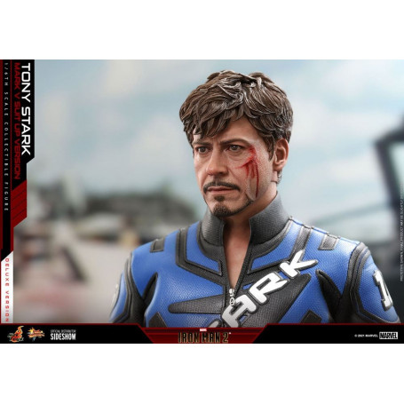 Hot Toys Iron Man 2 - Mark V Anzug Up Deluxe Version 1/6