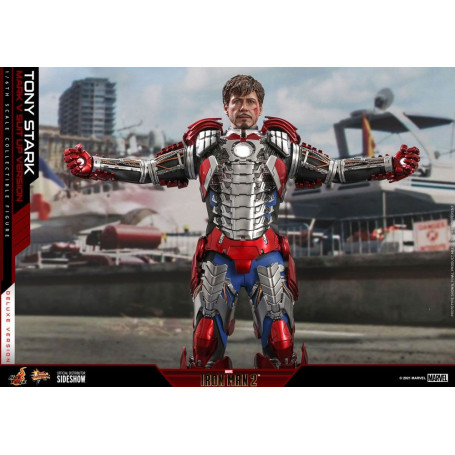 Hot Toys Iron Man 2 - Mark V Anzug Up Deluxe Version 1/6