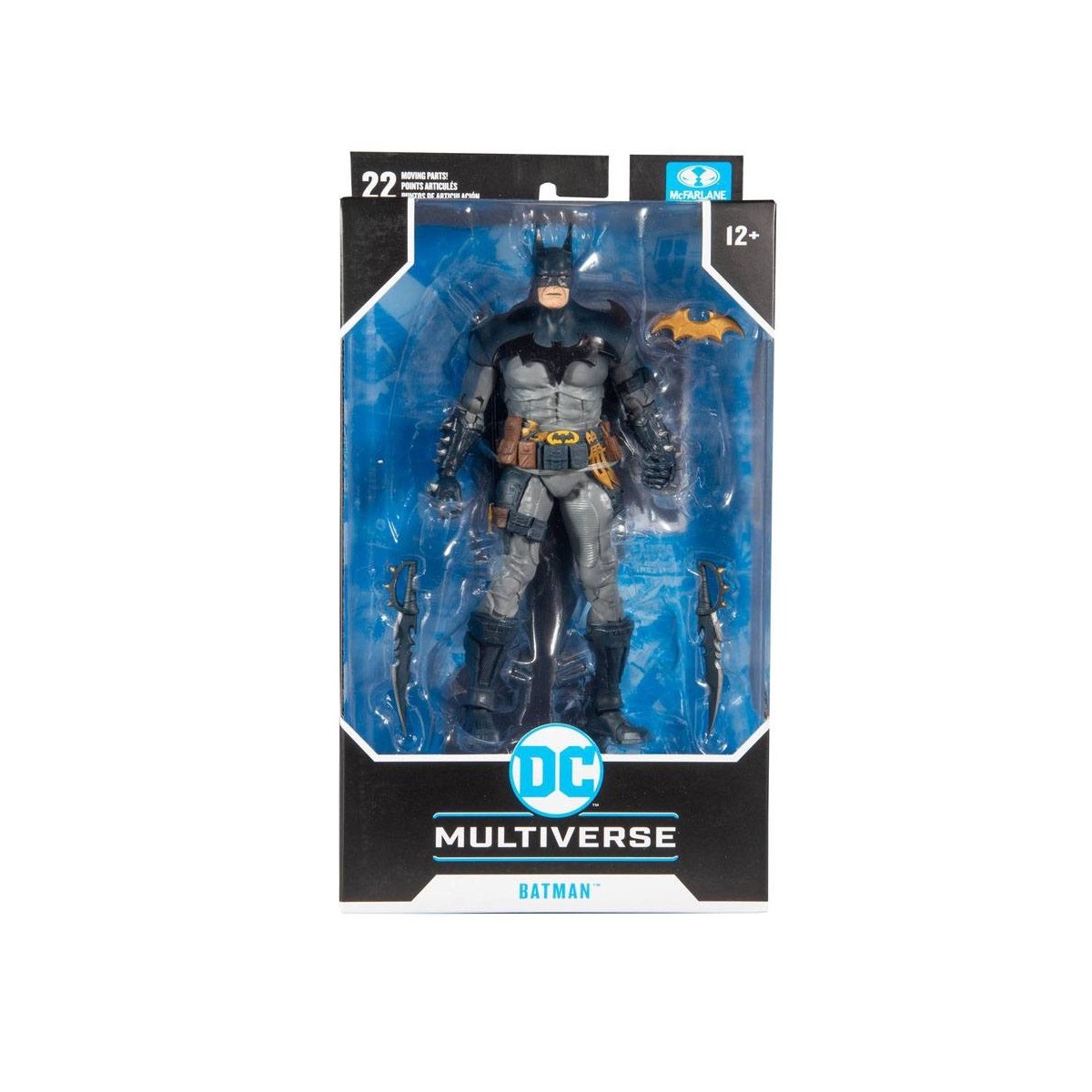 Mc Farlane - DC Multiverse - Batman Designed by Todd McFarlane Blaue Version 1/12