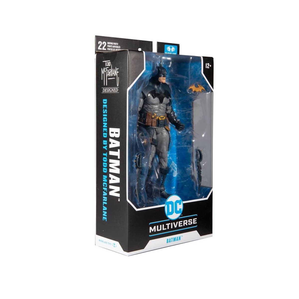 Mc Farlane - DC Multiverse - Batman Designed by Todd McFarlane Blaue Version 1/12