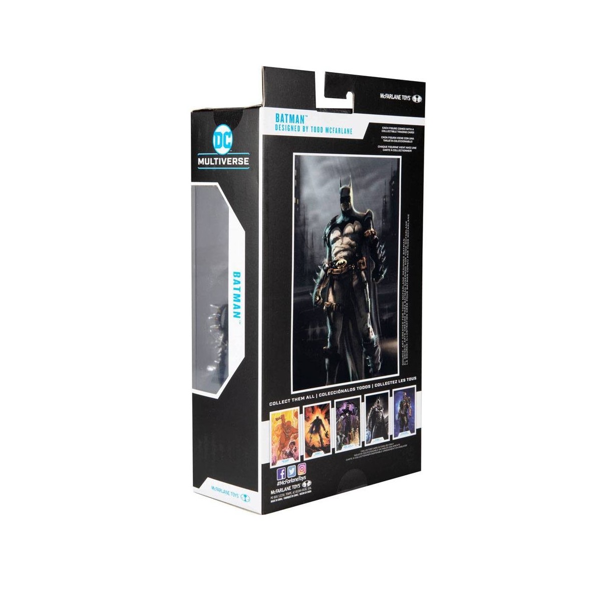 Mc Farlane - DC Multiverse - Batman Designed by Todd McFarlane Blaue Version 1/12