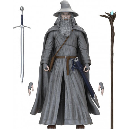 Die treuen Untertanen - Gandalf - Der Herr der Ringe Actionfigur BST AXN