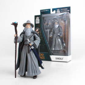 Die treuen Untertanen - Gandalf - Der Herr der Ringe Actionfigur BST AXN