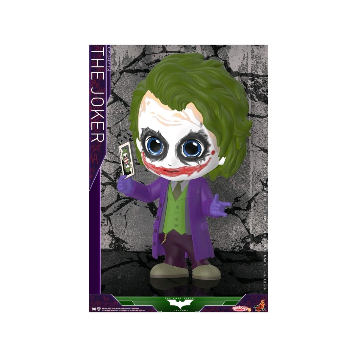 Hot Toys - The Dark Knight Der Joker - Cosbaby - 9cm