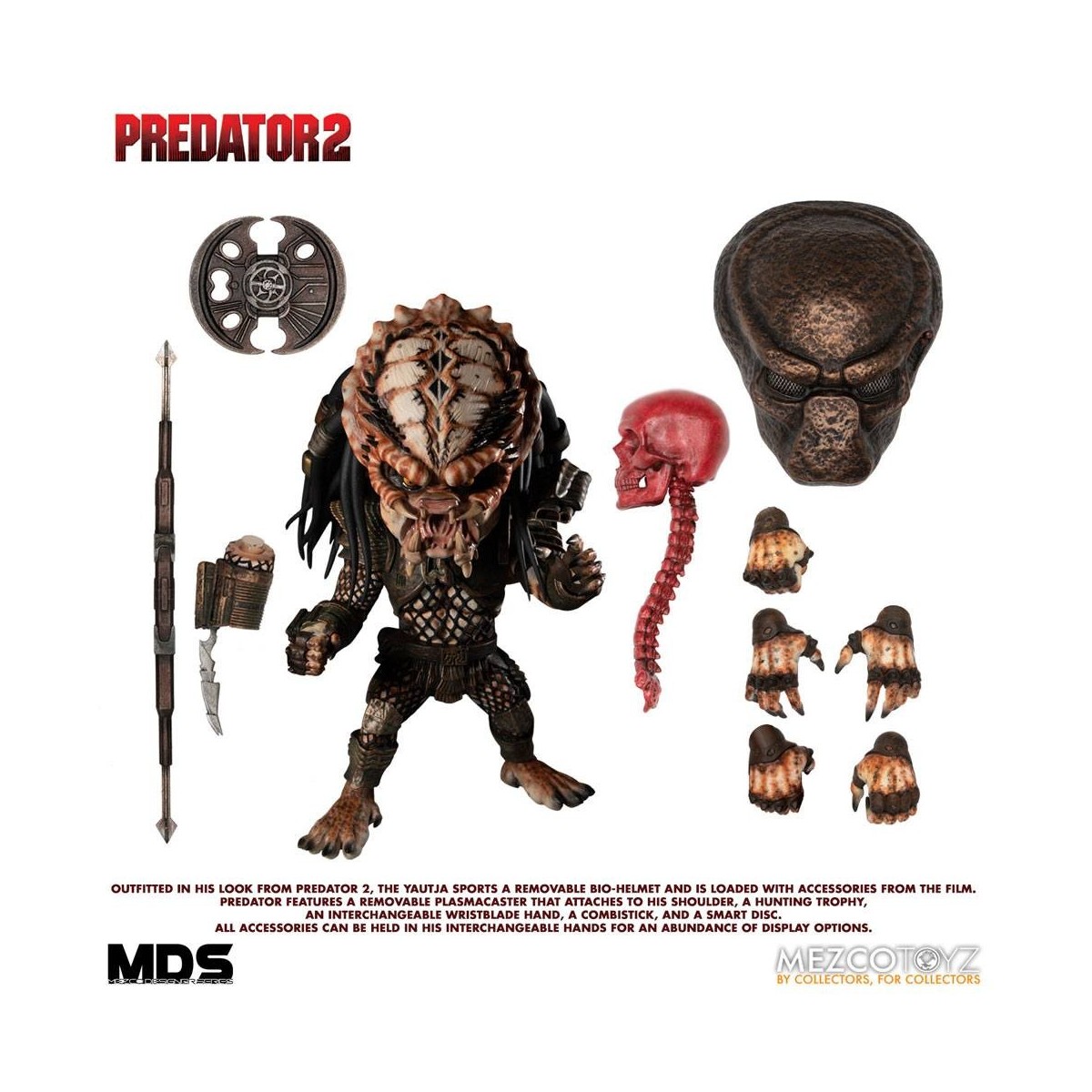 Mezco Designer Serie - MDS - Deluxe Stadt Jäger Predator 2