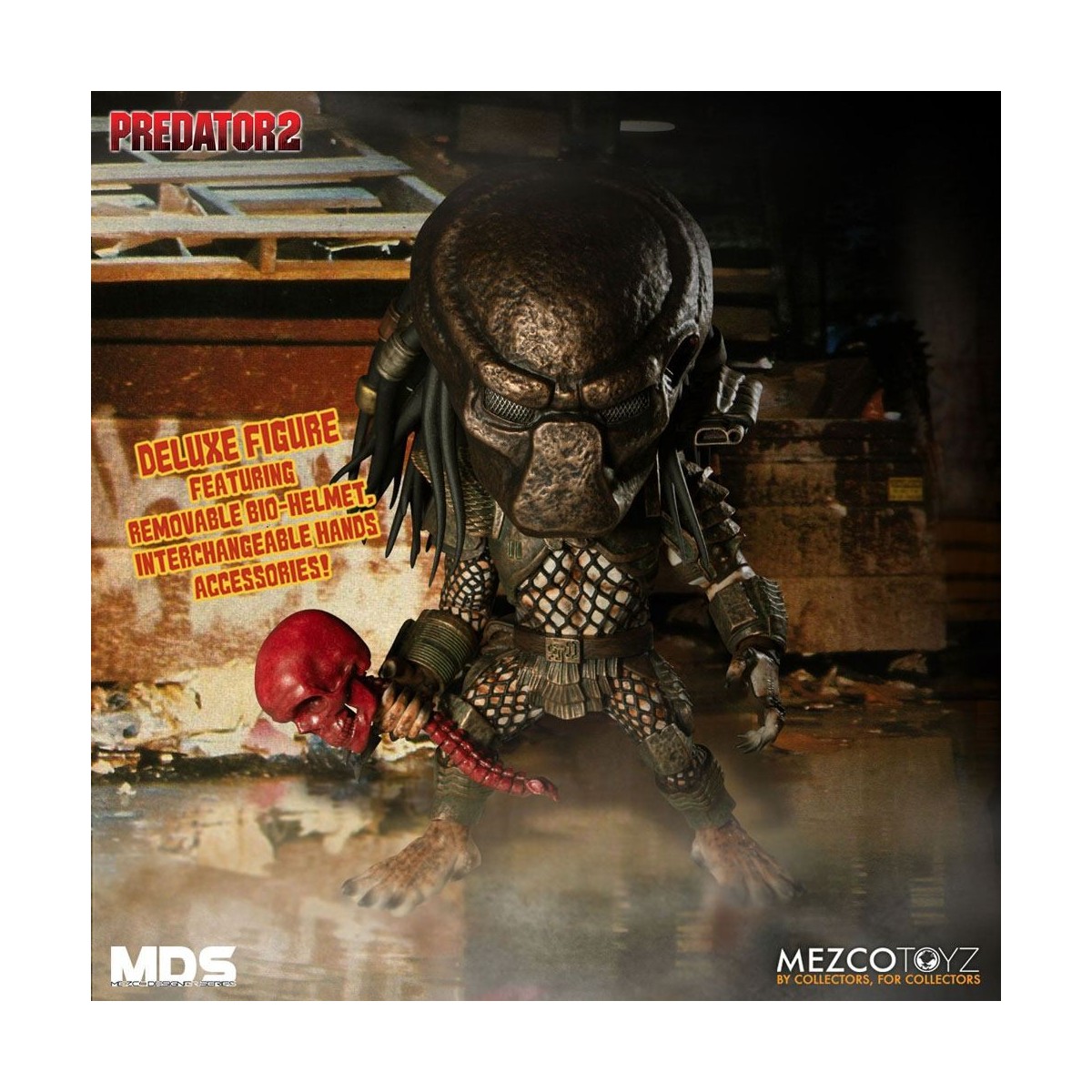 Mezco Designer Serie - MDS - Deluxe Stadt Jäger Predator 2