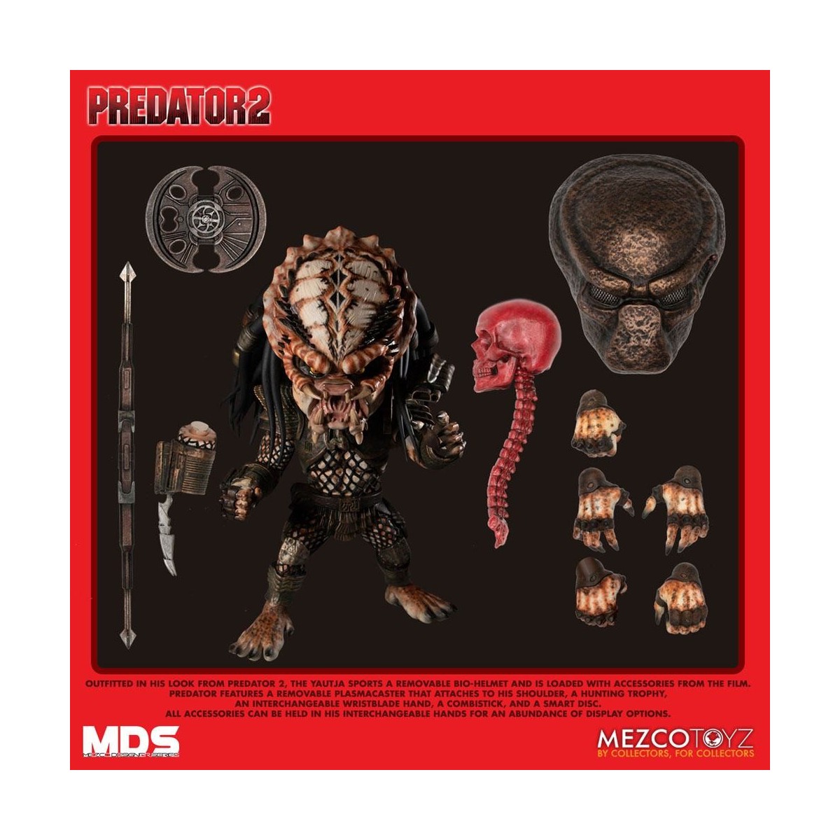Mezco Designer Serie - MDS - Deluxe Stadt Jäger Predator 2