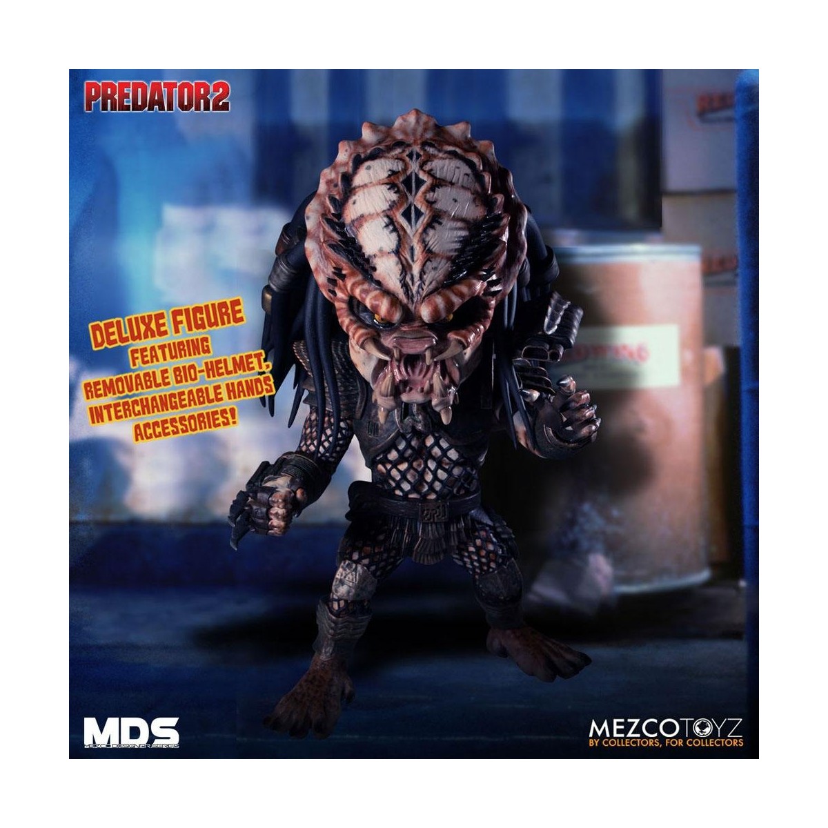 Mezco Designer Serie - MDS - Deluxe Stadt Jäger Predator 2