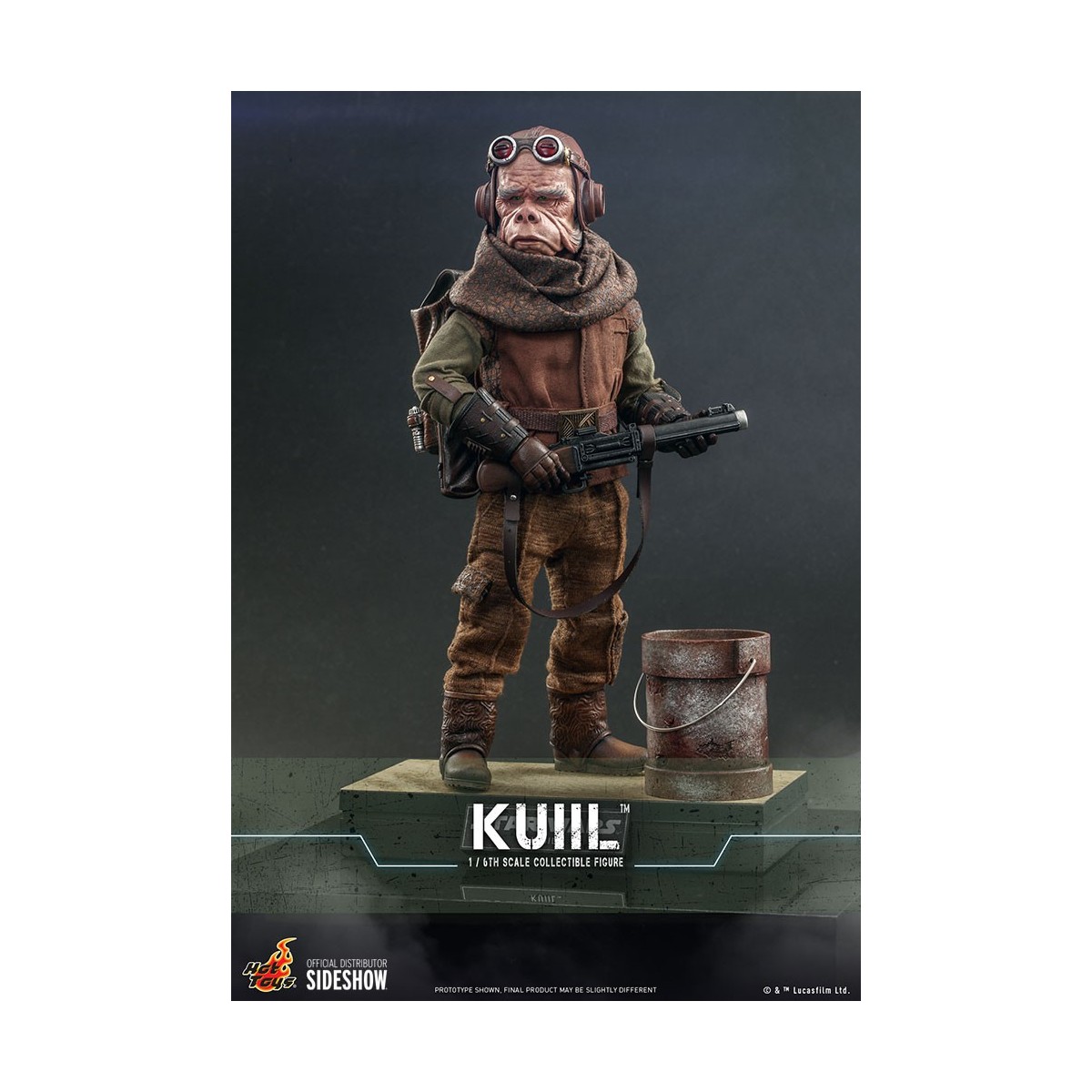 Hot Toys MMS Star Wars Der Mandalorianer - Kuiil 1/6