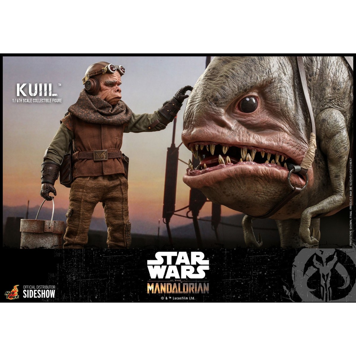 Hot Toys MMS Star Wars Der Mandalorianer - Kuiil 1/6