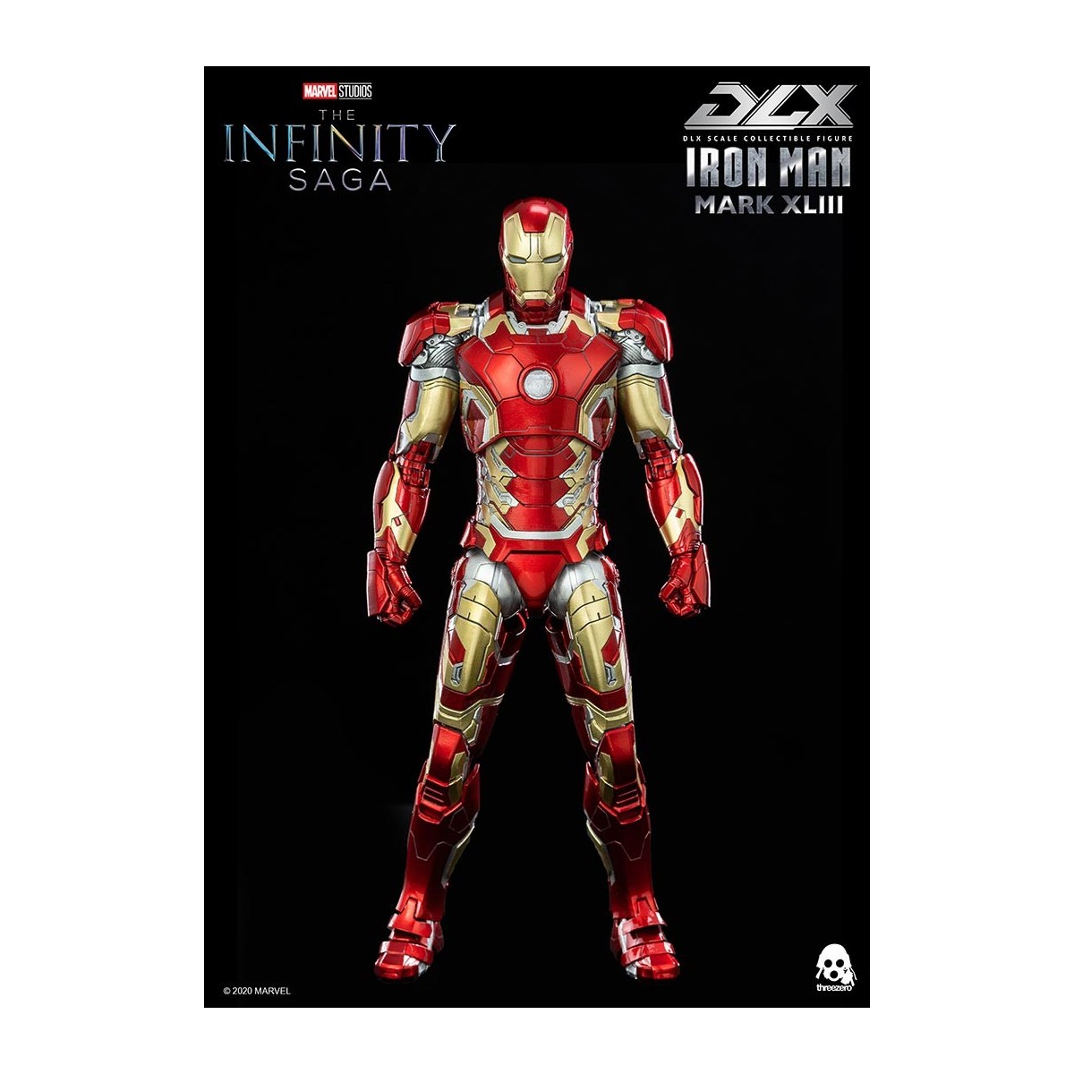 Threezero Infinity Saga Iron Man - Mark 43 DLX 1/12