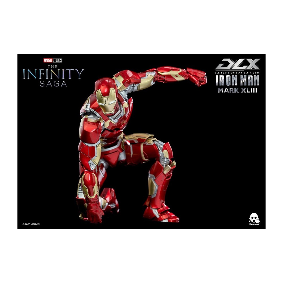 Threezero Infinity Saga Iron Man - Mark 43 DLX 1/12