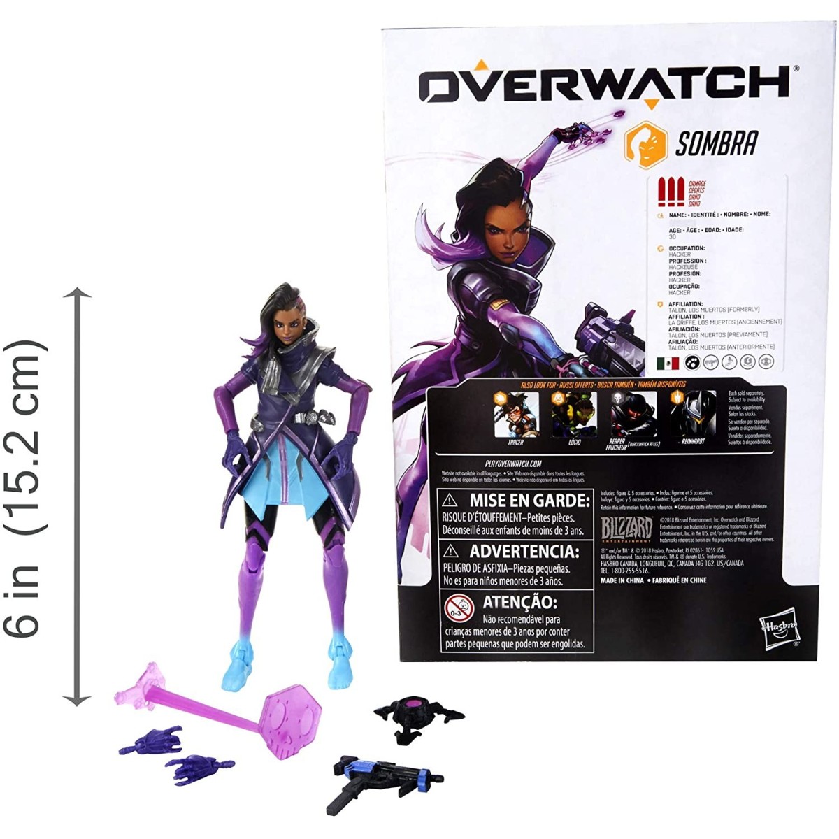 Hasbro Overwatch Ultimates Serie - Sombra