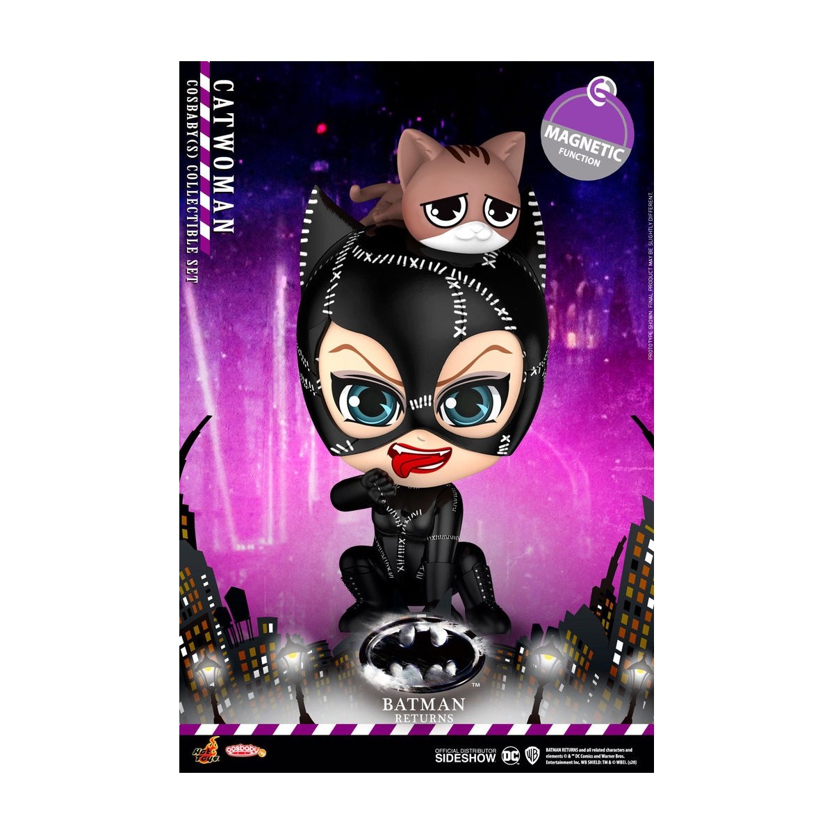 Hot Toys - Batman Returns - Catwoman sitzend - Cosbaby - 9cm