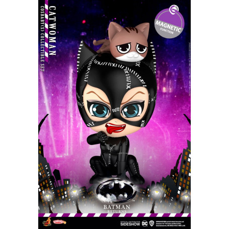 Hot Toys - Batman Returns - Catwoman sitzend - Cosbaby - 9cm